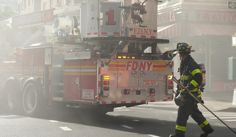 Firefighter Seriously Hurt After 40-Foot Fall from Hamilton Heights Blaze; 9 Injured, Displaces Dozens
