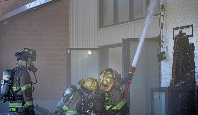 Firefighters Quell Restaurant Blaze at HG Supply Co. in Alliance, Fort Worth; All Evacuate Safely, Minor Firefighter Injury Reported