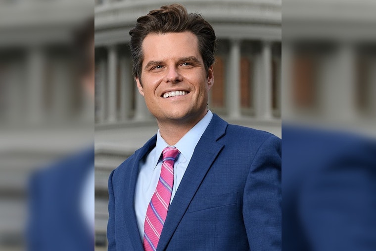 Former Congressman Matt Gaetz Allegedly Financed Women's Travel for Sex and Attended Drug-Fueled Parties