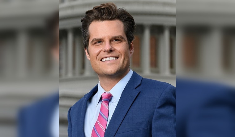 Former Congressman Matt Gaetz Allegedly Financed Women's Travel for Sex and Attended Drug-Fueled Parties