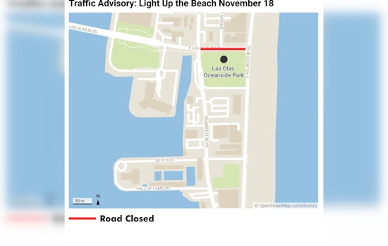 Fort Lauderdale Prepares for 'Light Up the Beach' Festivities with Dazzling Displays and Expected Traffic Changes