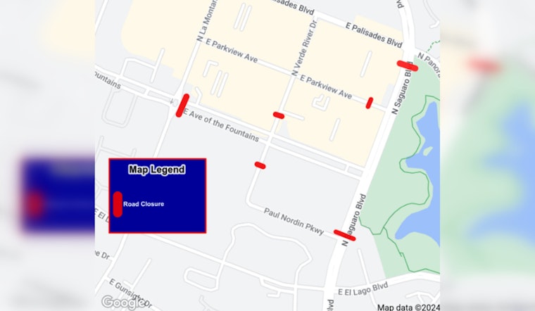 Fountain Hills Braces for Temporary Road Closures Amidst Fall Fountain Festival of Fine Arts & Crafts