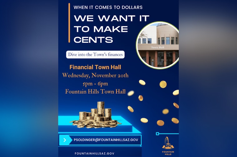 Fountain Hills Invites Residents to Financial Town Hall for Budget Transparency on November 20th