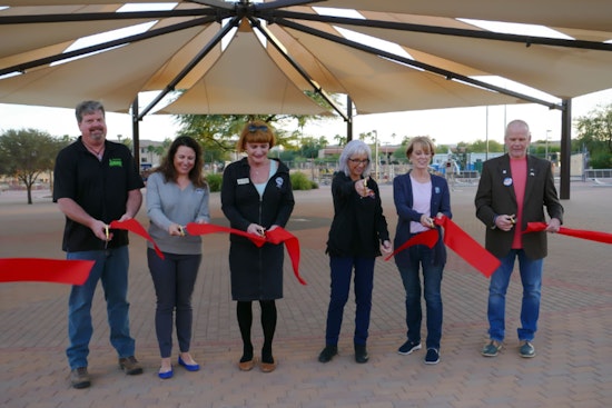 Fountain Hills Unveils New Shade Structure and Renovated Pavilion with Unique Arizona Donor Puzzle Feature