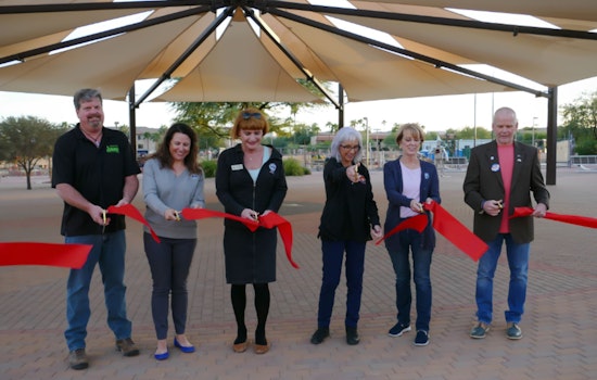 Fountain Hills Unveils New Shade Structure and Renovated Pavilion with Unique Arizona Donor Puzzle Feature