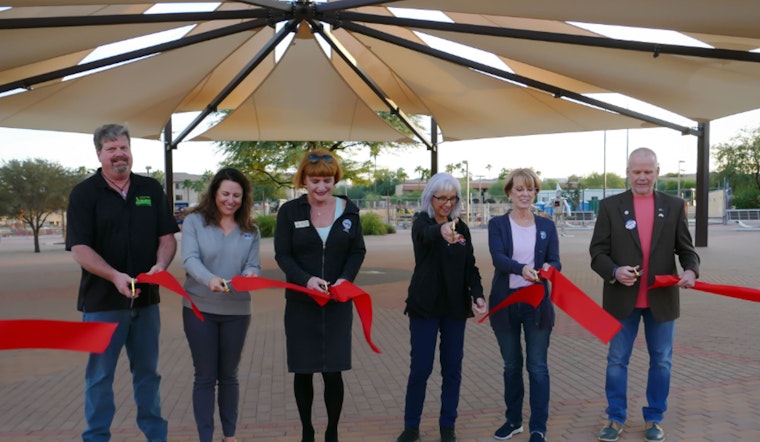 Fountain Hills Unveils New Shade Structure and Renovated Pavilion with Unique Arizona Donor Puzzle Feature