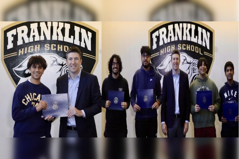 Franklin High School's Brightest Win Big at 2024 Congressional App Challenge in Wisconsin