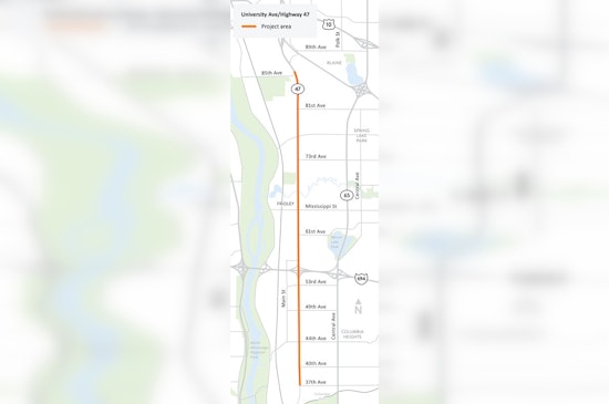 Fridley Community Invited to Discuss Highway 47/University Avenue Future Designs at MnDOT Meeting