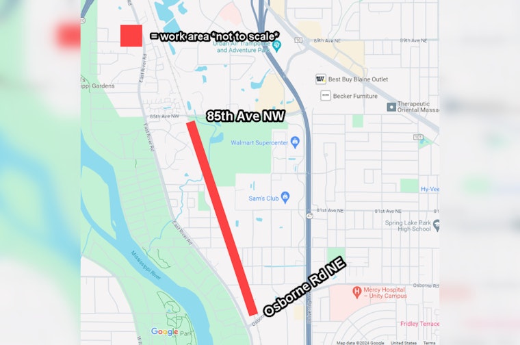 Fridley's Road Restoration from CenterPoint Energy Project Concludes Next Week