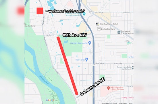 Fridley's Road Restoration from CenterPoint Energy Project Concludes Next Week