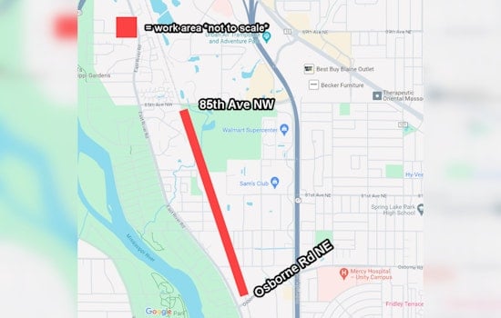 Fridley's Road Restoration from CenterPoint Energy Project Concludes Next Week