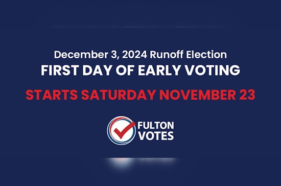Fulton County Announces Early Voting Sites for December 3 Runoffs in Atlanta and East Point