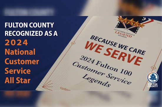 Fulton County Honored as 2024's National Customer Service All Star by NCSA