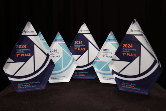 Garland City's Multimedia Prowess Shines with Eight Awards at Texas Communications Conference