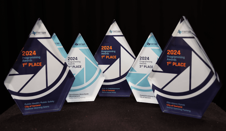 Garland City's Multimedia Prowess Shines with Eight Awards at Texas Communications Conference