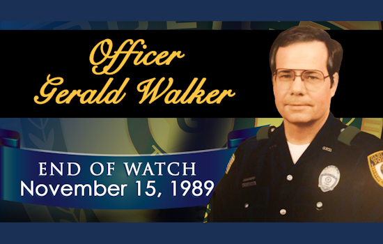Garland Police Department Honors Fallen Officer Gerald Walker on 35th Anniversary of Line of Duty Death in Dallas