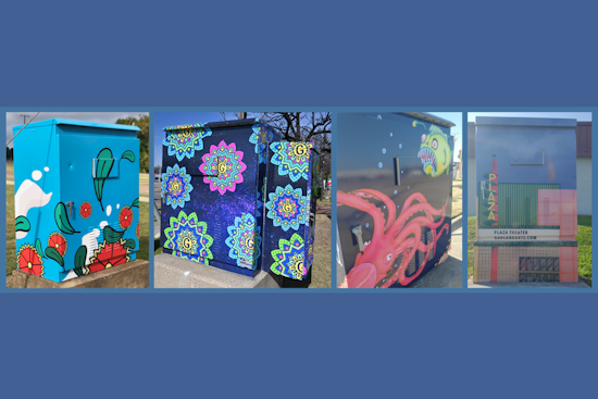 Garland Unveils 'Art at Every Turn' Program to Transform Traffic Signal Boxes Into Public Art Canvases