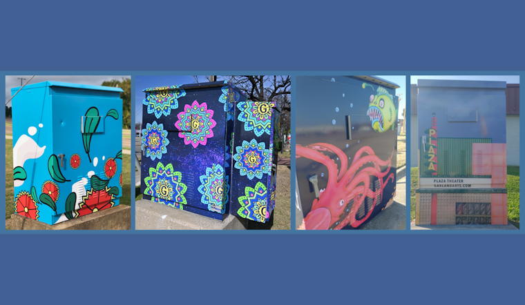 Garland Unveils 'Art at Every Turn' Program to Transform Traffic Signal Boxes Into Public Art Canvases