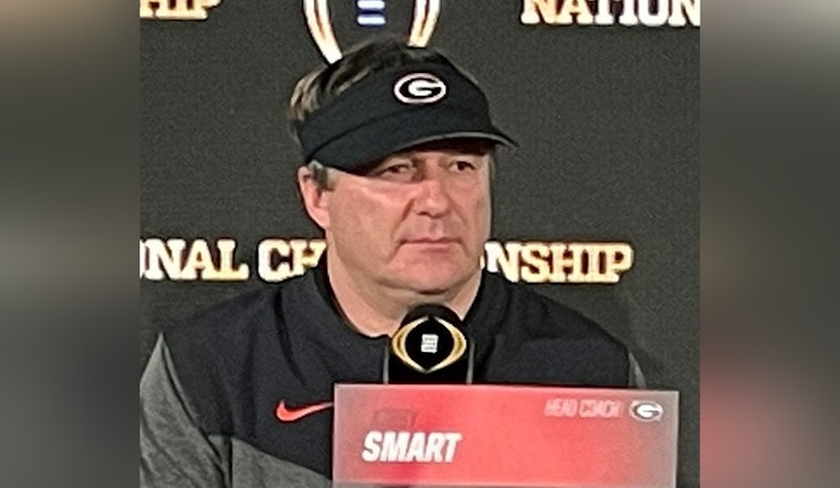 Georgia Bulldogs Coach Kirby Smart Calls Player's Celebratory Actions with Ole Miss Fans Just Stupid