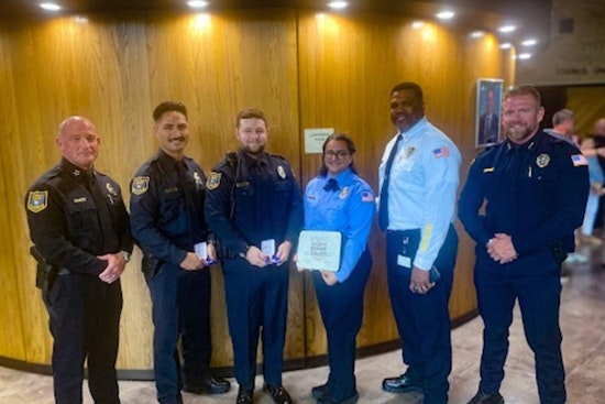 Germantown Police Officer and Dispatch Lieutenant Honored with Life Saving Medals for Heroic Rescue