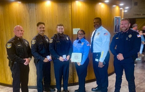 Germantown Police Officer and Dispatch Lieutenant Honored with Life Saving Medals for Heroic Rescue