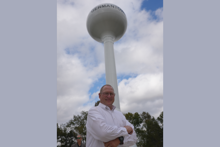 Germantown Unveils New Landmark Water Tower, Earns Public Utility Project Award