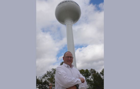 Germantown Unveils New Landmark Water Tower, Earns Public Utility Project Award