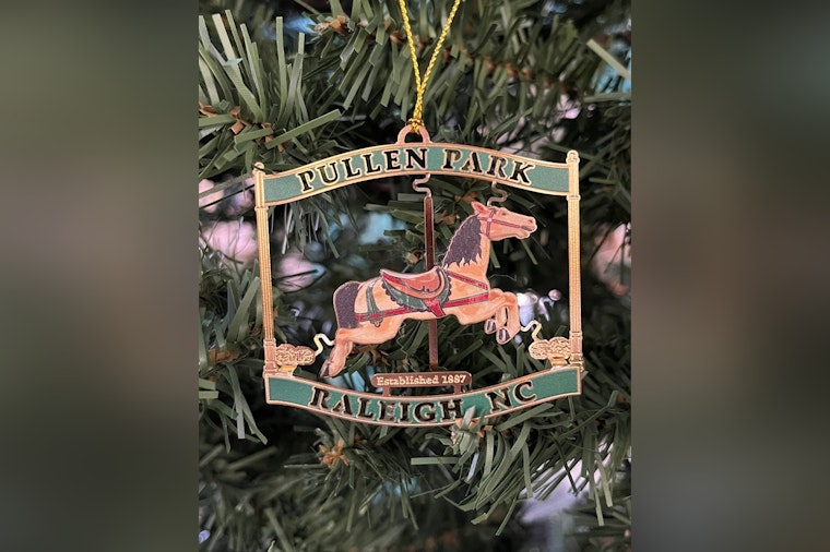 Get Your Limited Edition Holiday Ornaments at Raleigh's Pullen Park While Supplies Last