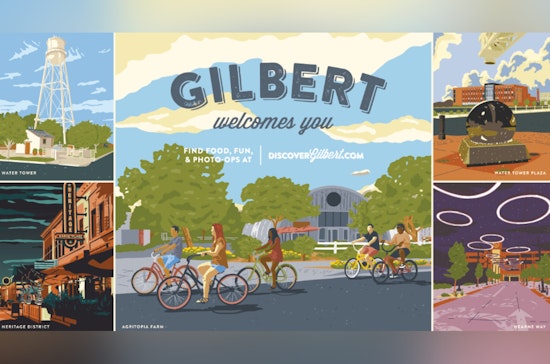 Gilbert Enchants Holiday-Goers with "Hello from the Heritage District" Postcard Campaign