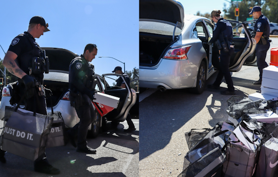 Group of Suspects Nabbed for Organized Retail Theft at Carlsbad Nike Outlet
