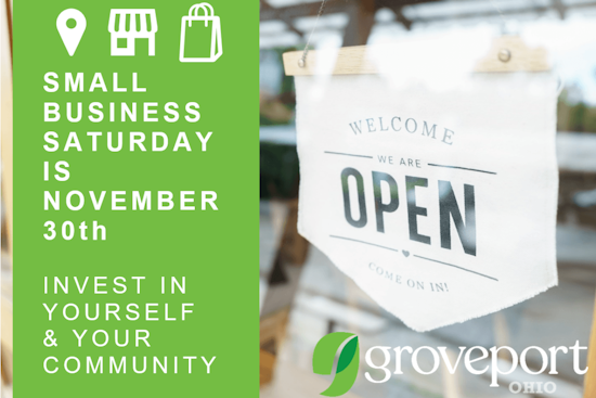 Groveport Gears Up for Small Business Saturday with Special Offers and Local Festivities