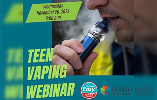 Hamilton County Health Department Hosts Webinar to Equip Parents Against Teen Vaping Challenges