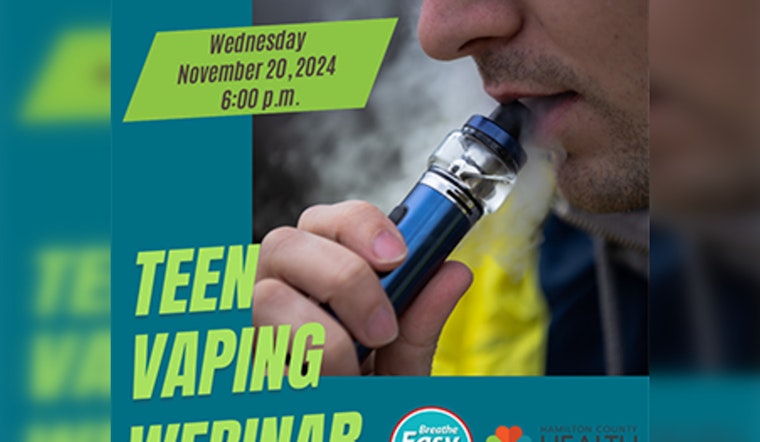 Hamilton County Health Department Hosts Webinar to Equip Parents Against Teen Vaping Challenges