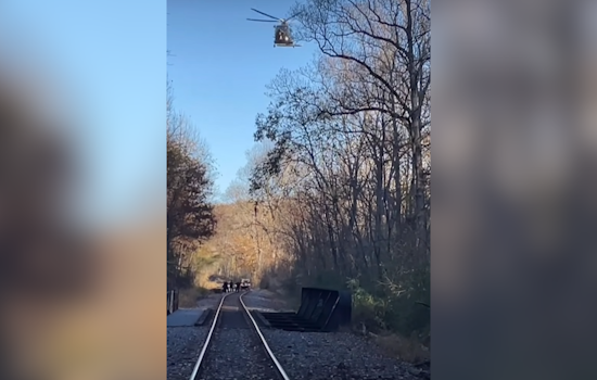 Helicopter Rescue by Maryland State Police Aviation Command Saves Injured Hiker in Carroll County