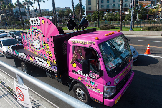 Hello Kitty Café Truck Celebrates 50th Anniversary with Stop in Carlsbad Offering Exclusive Treats and Merch