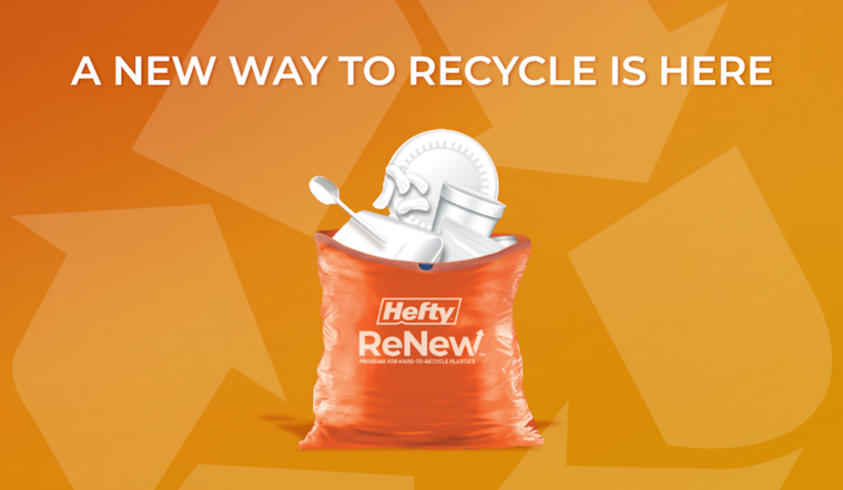 Hilliard Teams Up with Rumpke for Innovative Curbside Recycling Using Hefty ReNew Orange Bags