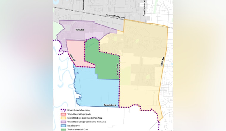 Hillsboro Advances Witch Hazel Village South Park System Development Charge Plan