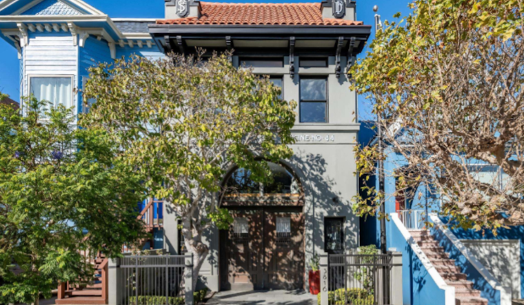 Historic San Francisco Firehouse-Turned-Residence Hits Market for $7.95 Million in Noe Valley