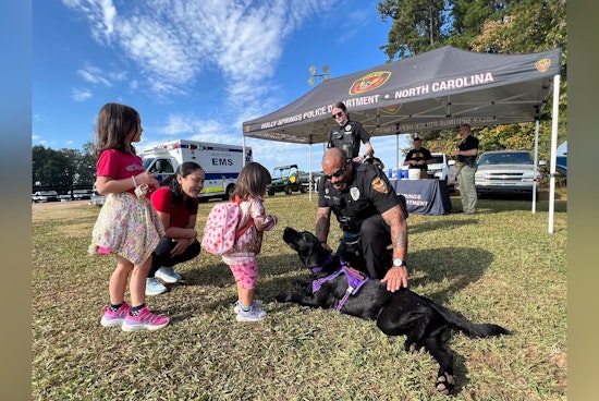 Holly Springs Police Department Welcomes Kona, First Police Wellness Dog, for Officer and Community Support