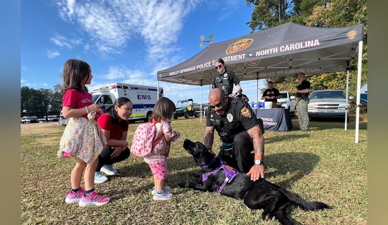 Holly Springs Police Department Welcomes Kona, First Police Wellness Dog, for Officer and Community Support