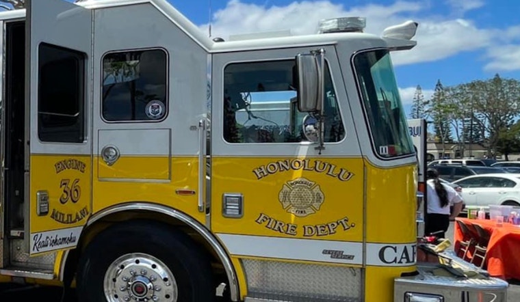 Honolulu Fire Department Swiftly Manages Chemical Spill in Waialae, Ensuring Public Safety
