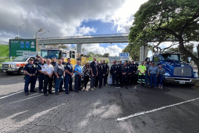 Honolulu Marks Crash Responder Safety Week to Protect First Responders on Duty