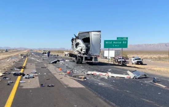 I-10 West Reopened Near Van Horn After Semi Truck Collision and Traffic Delay