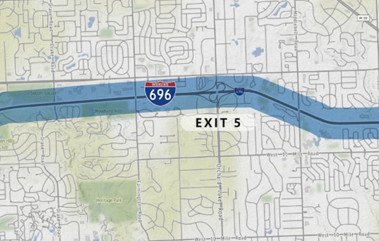 Interstate 696 Fully Reopens in Oakland County, Easing Commuter Traffic After MDOT's Major Road Project