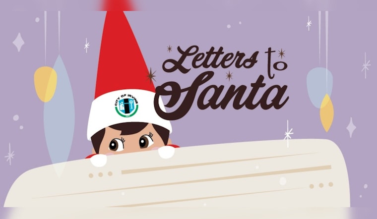 Irvine Spreads Holiday Cheer, Mailbox Service Connects Kids with Santa's Workshop