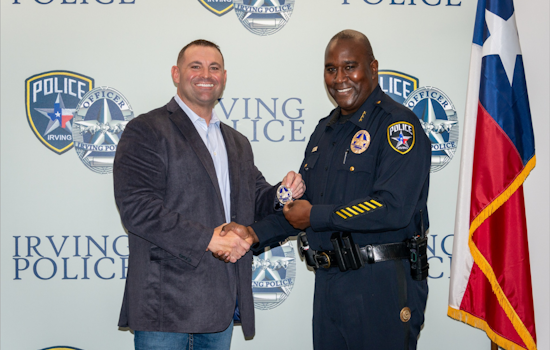 Irving Police Honor Retiring Officer McPherson after 20 Years of Exemplary Service