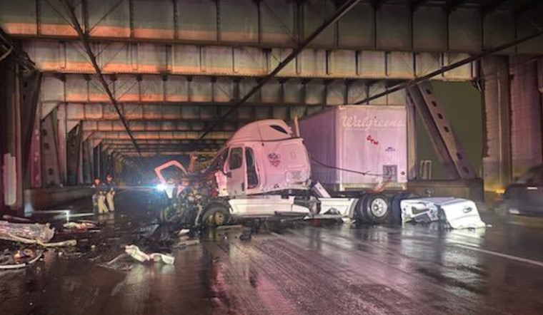 Jackknifed Big-Rig Causes Major Delays on Bay Bridge, Minor Injuries for Driver
