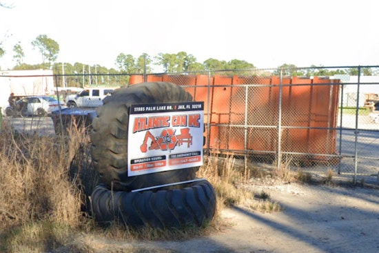 Jacksonville Fire Crews Battle Major Tire Blaze, Grapple with Hydrant Shortage at Recycling Facility on Northside