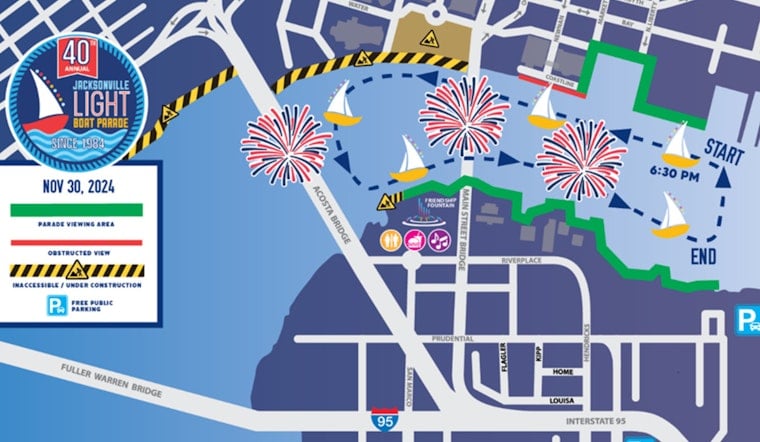Jacksonville Light Boat Parade to Illuminate St. Johns River with Festivity and Unity on November 30
