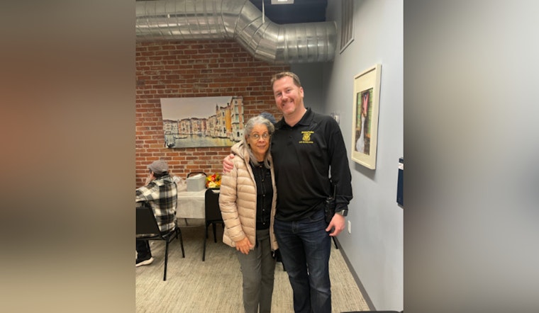 Jamaica Plain Officers Break Bread with Seniors in Thanksgiving Luncheon to Strengthen Community Bonds